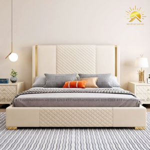 Giường bọc da cao cấp Ocean Deep MNM109
