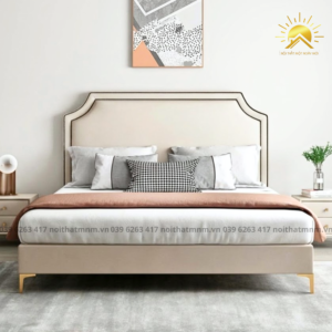 Giường Bọc Da Cao Cấp Basic MNM103