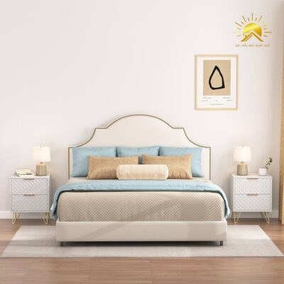 Giường Bọc Da Basic 02