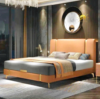 Giuong Cowboy boc da