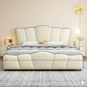 Giường Bọc Da Cao Cấp Nhẹ Nhàng MNM111
